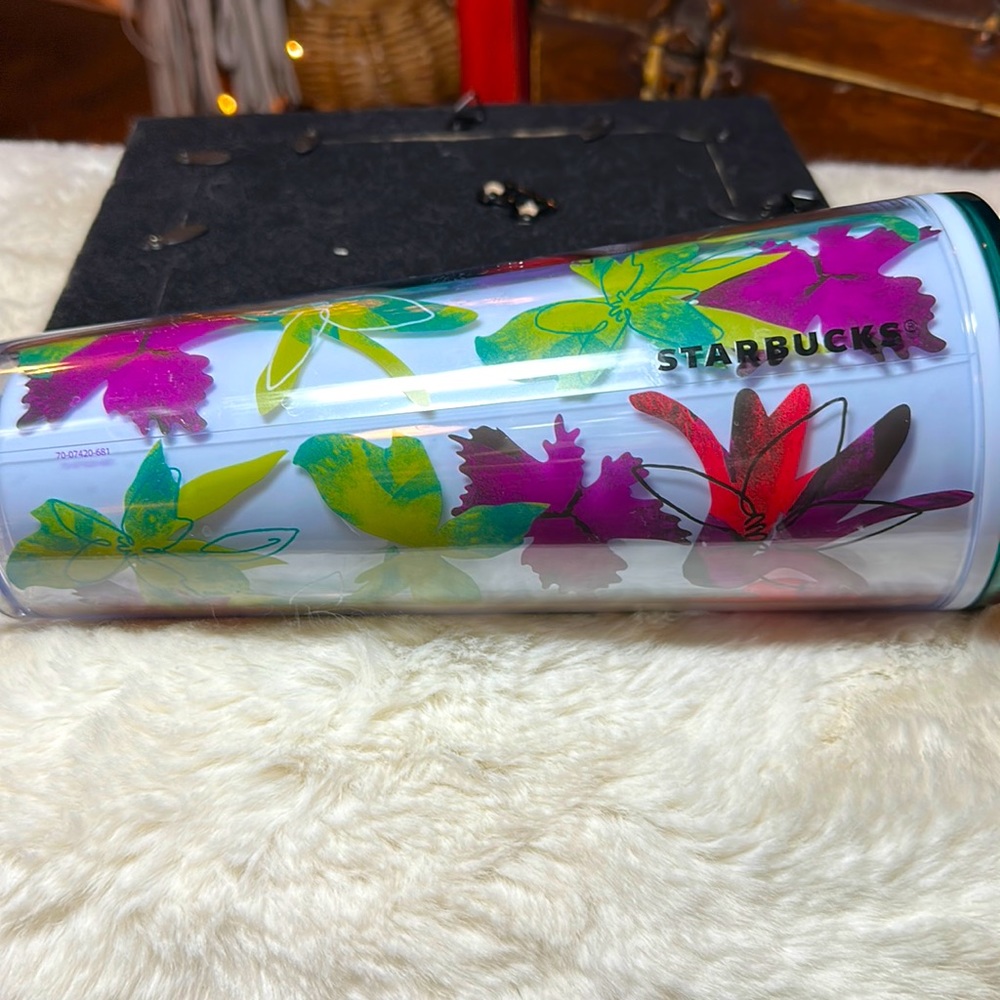 NEW!! Starbucks Spring 2022 Floral Tumbler 24oz ~ AUTHENTIC/LIMITED EDITION